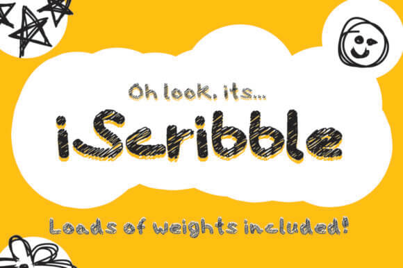 Iscribble Font