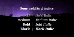Isle Headline Eight Styles Font