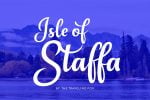 Isle of Staffa Font