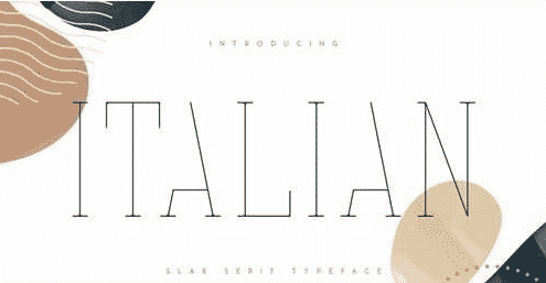 Italian VP Font Family