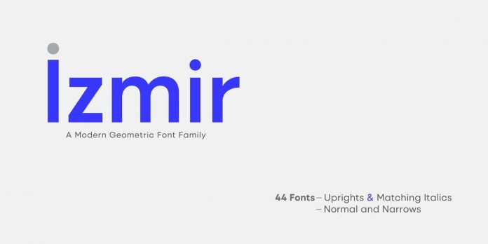 Izmir and Izmir Narrow Font