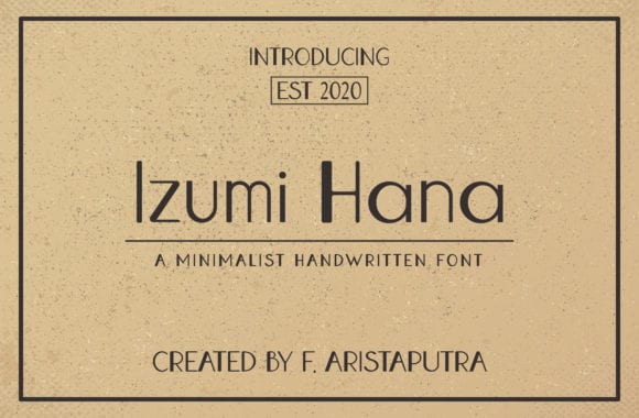 Izumi Hana Font