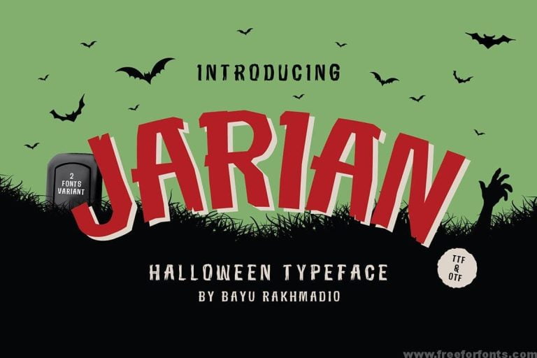 JARIAN Font Free Downlaod