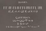 JVNE CoalWorks - ArtDeco Typeface Font