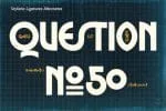 JVNE Fiction Font