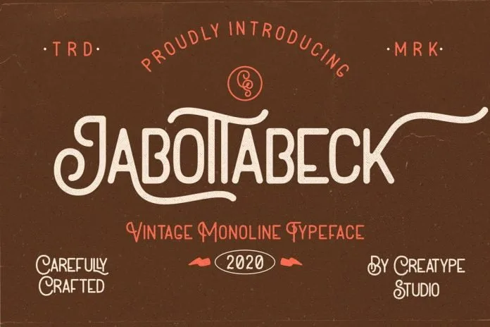 Jabottabeck Vintage Monoline
