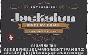 Jackelon Font