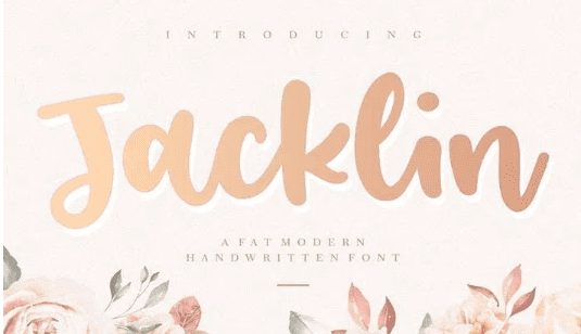Jacklin YH - Handwritten Font
