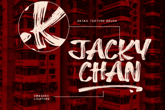 Jacky Chan Font