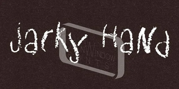 Jacky Hand Font