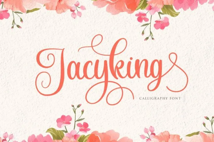 Jacyking - Lovely Script Font