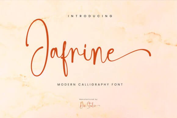 Jafrine Font
