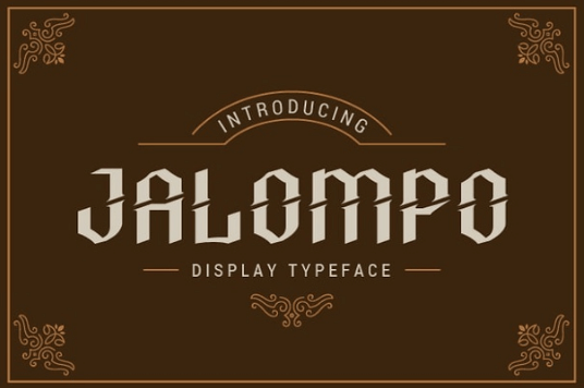 Jalompo Font
