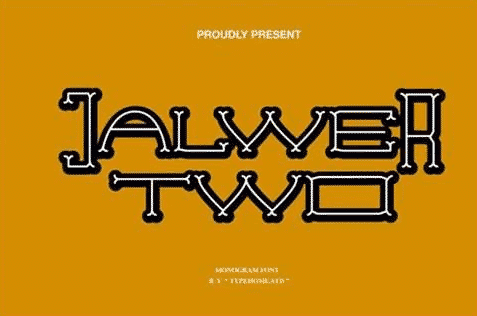 Jalwer Two Font