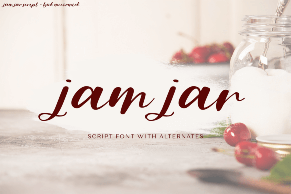 Jam Jar Font