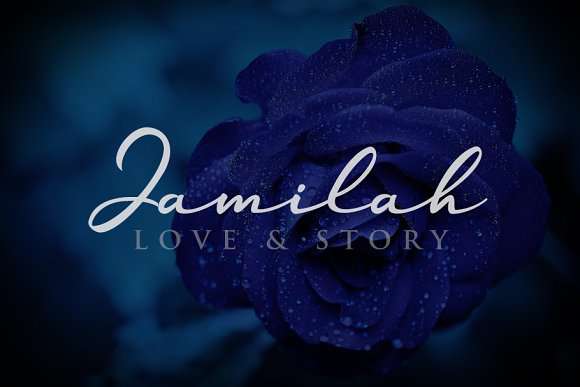 Jamilah Script Font