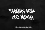Jamstreet - Monoline Graffiti Font