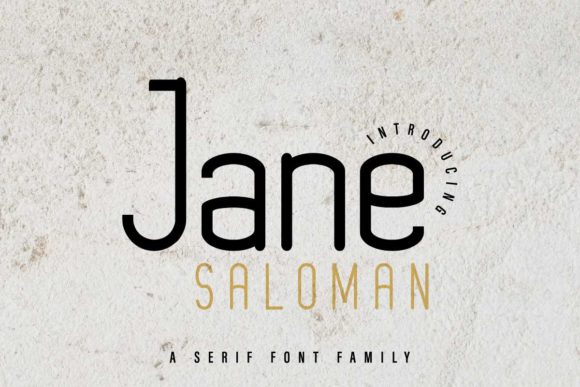 Jane Saloman Font