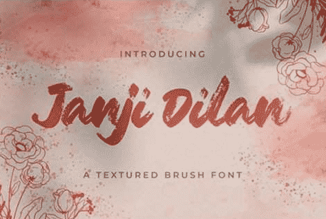 Janji Dilan Font