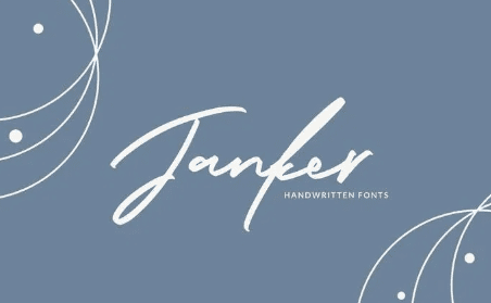 Janker - The Handwritten Fonts