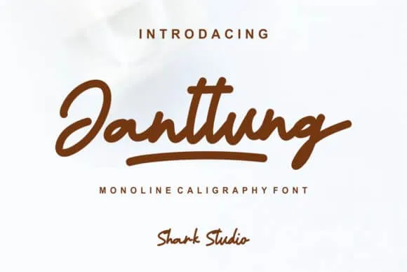Janttung Font