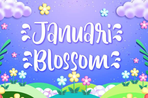 Januari Blossom Font