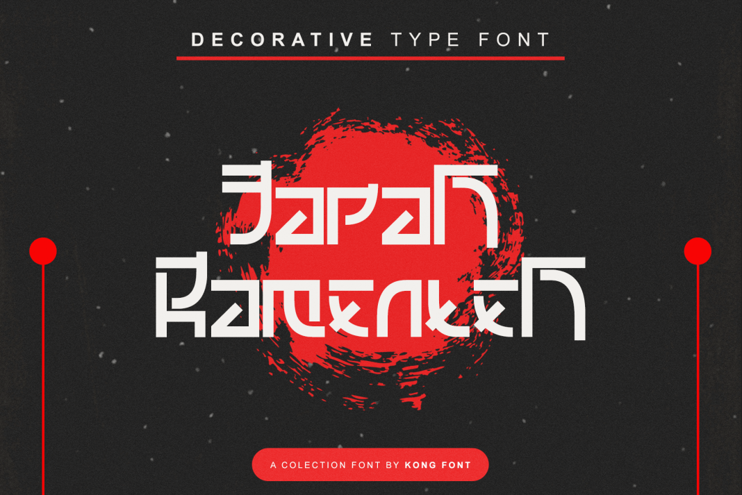 Japan Ramenten Font