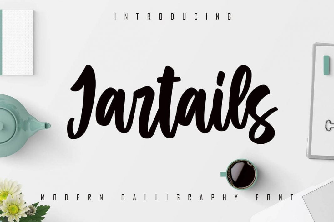 Jartails - Modern Calligraphy Font