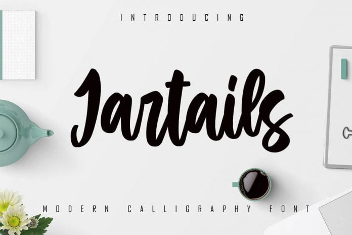 Jartails - Modern Calligraphy Font