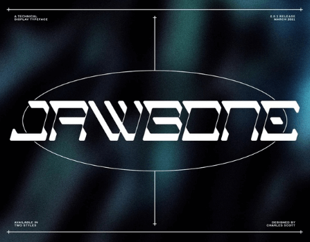 Jawbone Font