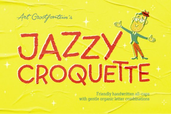 Jazzy Croquette Font
