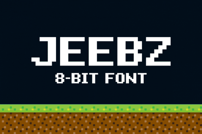 Jeebz: 8-bit Font