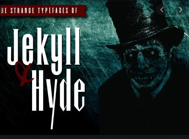 Jekyll and Hyde Font