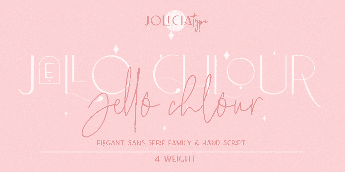 Jello Chlour Font Family