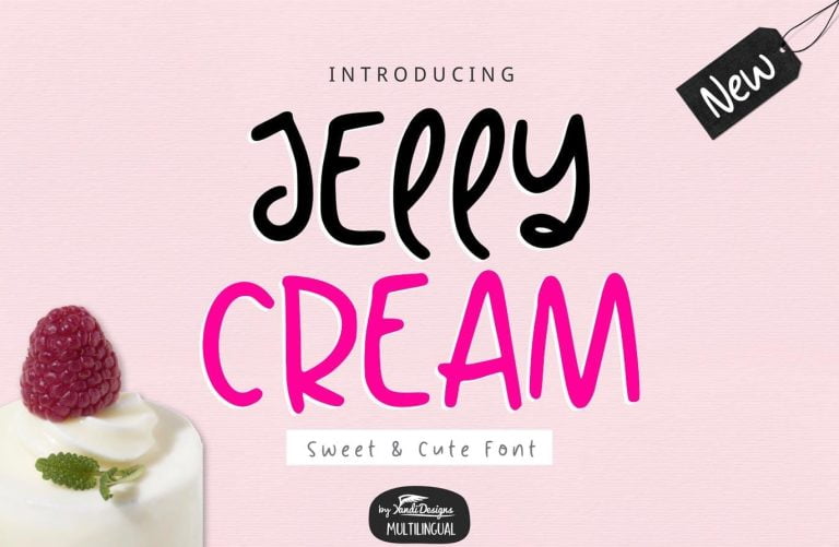 Jelly Cream Font Free Download