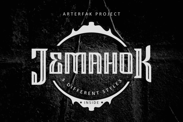 Jemahok Display Font