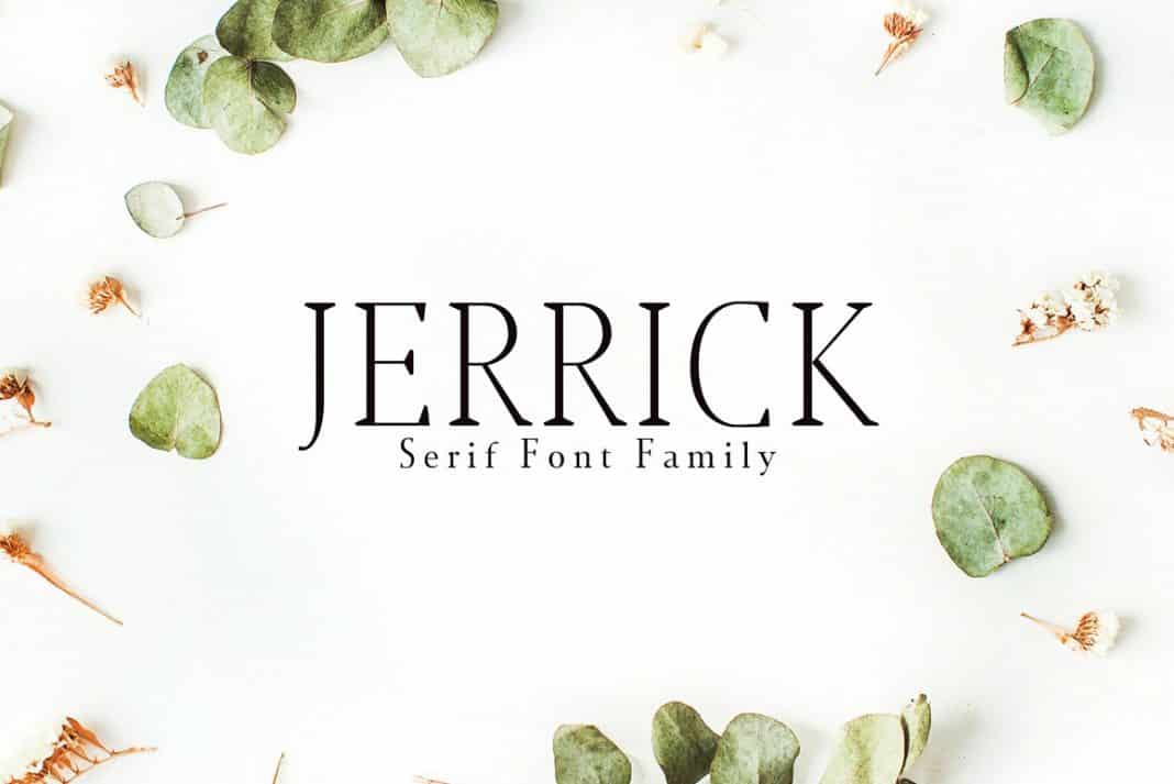 Jerrick Serif 6 Font Pack