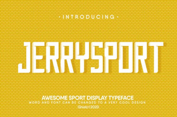 JerrySport Font