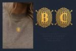 Jewelry Monogram Font