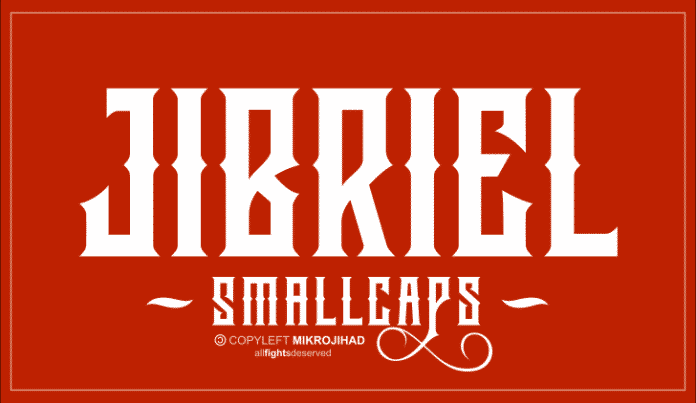 Jibriel Small Caps Font