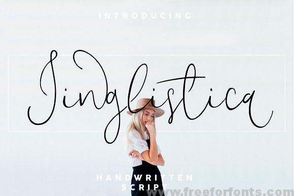 Jinglistica Font