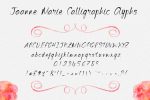 Joanne Marie Calligraphic Font