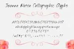 Joanne Marie Calligraphic Font