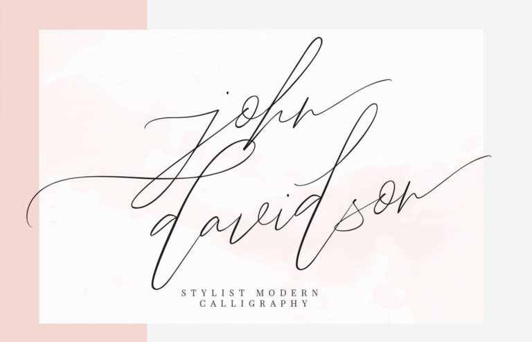 John Davidson Font Free Download