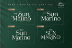 John Mayer - Fancy Ligature Font