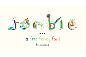 Jombie - Fancy Font