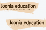 Joonia Education Font