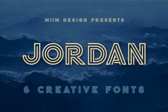 Jordan Display Font