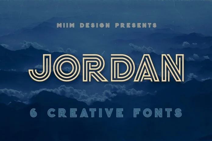 Jordan Display Font