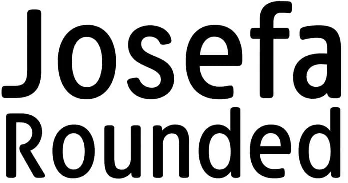 Josefa Rounded Pro Font Family